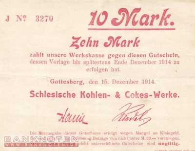 Gottesberg - 10  Mark (#DN14_129_8b_VF)
