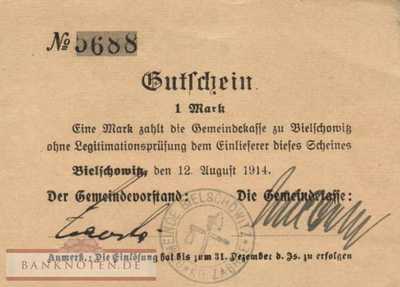 Bielschowitz - 1  Mark (#DN14_008b_AU)