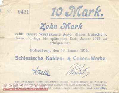 Gottesberg - 10  Mark (#DN14_129_10_VG)