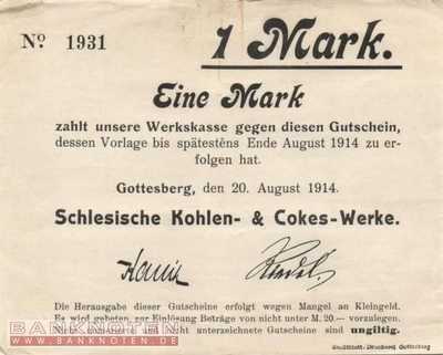 Gottesberg - 1  Mark (#DN14_129_1a_F)