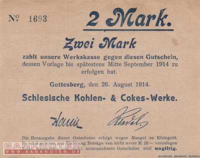 Gottesberg - 2  Mark (#DN14_129_2b_VF)