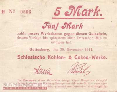 Gottesberg - 5  Mark (#DN14_129_7a_VF)