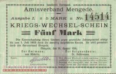 Mengede - 5  Mark (#DN14_228II_2h_AU)