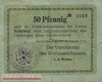 Schildberg - 50  Pfennig (#DN14_355_1_VG)