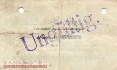 Vegesack - 1  Mark (#DN14_412-5_VF)