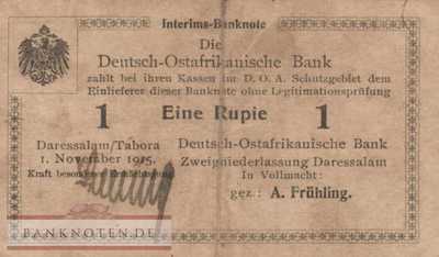 Deutsch-Ostafrika - 1  Rupie (#DOA-19cG_F)
