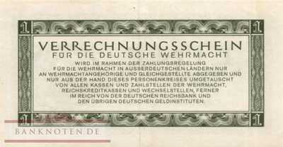 Germany - 1  Reichsmark (#DWM-08_AU)
