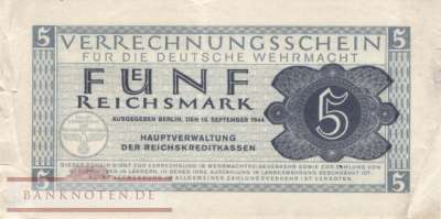 Germany - 5  Reichsmark (#DWM-09_F)