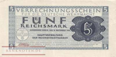 Germany - 5  Reichsmark (#DWM-09_VF)
