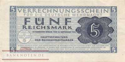 Germany - 5  Reichsmark (#DWM-09_XF)