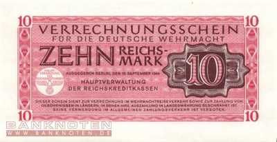 Germany - 10  Reichsmark (#DWM-10_UNC)