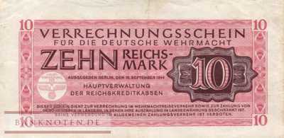 Deutschland - 10  Reichsmark (#DWM-10_VF)