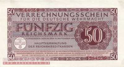 Deutschland - 50  Reichsmark (#DWM-11b_AU)