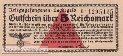Germany - 5  Reichsmark (#DWM-26b_UNC)