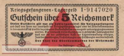 Germany - 5  Reichsmark (#DWM-26b_VF)