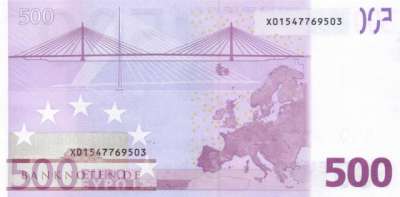 Germany - 500  Euro (#E007x-R003_UNC)