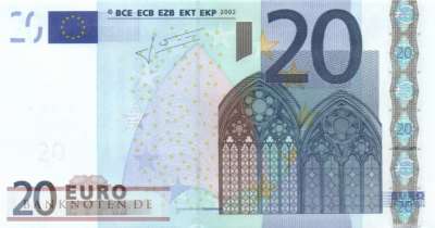 Deutschland - 20  Euro (#E010x-R001_UNC)