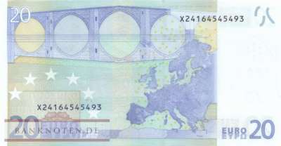 Deutschland - 20  Euro (#E010x-R005_UNC)