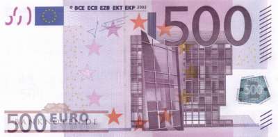 Germany - 500  Euro (#E014x-R013_UNC)