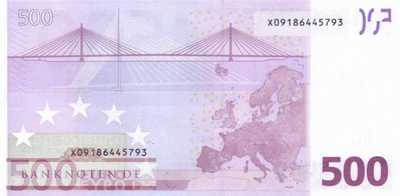 Germany - 500  Euro (#E014x-R018_UNC)