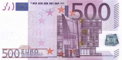 Germany - 500  Euro (#E014x-R018_UNC)