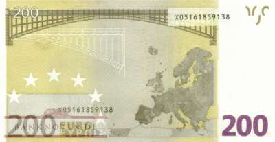 Deutschland - 200  Euro (#E019x-E002_UNC)