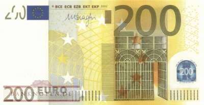 Germany - 200  Euro (#E019x-E002_UNC)