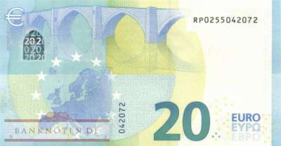European Union - 20  Euro (#E028r-R013_UNC)