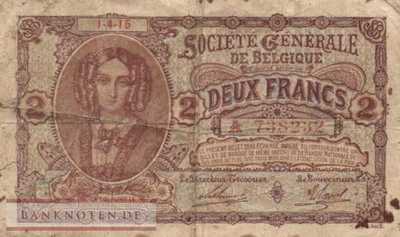 Deutschland/Belgien - 2  Francs (#EWK-002-15_VG)