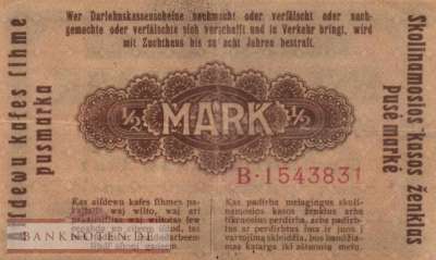 Germany - 1/2  Mark (#EWK-040_VF)