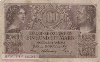 Deutschland - 100  Mark (#EWK-046_G)