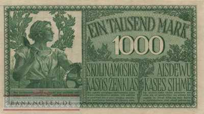Deutschland - 1.000  Mark (#EWK-047a_UNC)