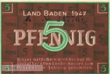 Deutschland - 5  Pfennig (#FBZ-01b_UNC)