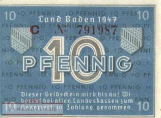 Deutschland - 10  Pfennig (#FBZ-02d_XF)