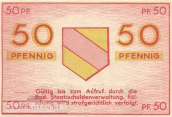 Deutschland - 50  Pfennig (#FBZ-03_UNC)