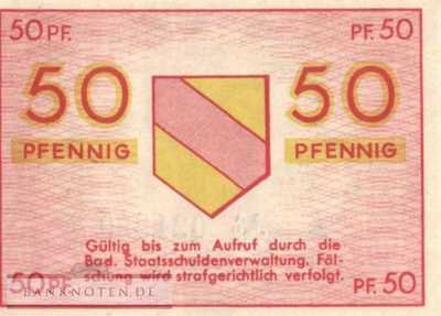 Germany - 50  Pfennig (#FBZ-03_UNC)