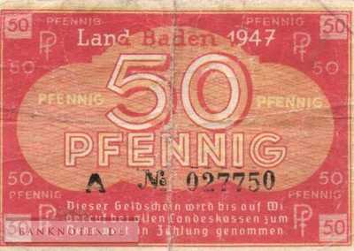 Germany - 50  Pfennig (#FBZ-03_F)