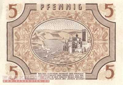 Germany - 5  Pfennig (#FBZ-04_UNC)