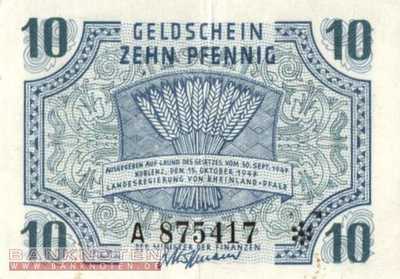 Deutschland - 10  Pfennig (#FBZ-05_XF)