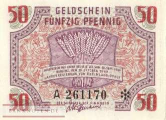 Deutschland - 50  Pfennig (#FBZ-06_AU)