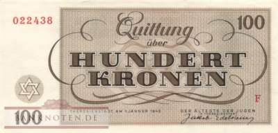 Theresienstadt - 100  Kronen (#GET-14_AU)