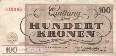 Theresienstadt - 100  Kronen (#GET-14_F)