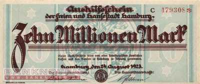Hamburg - 10 Million Mark (#HAM21b_AU)