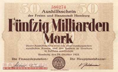 Hamburg - 50 Billion Mark (#HAM29a_UNC)