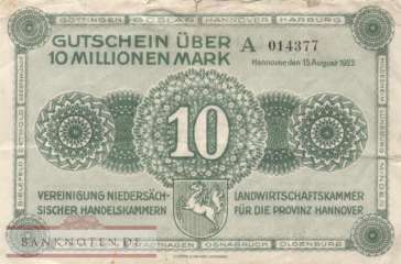 Hannover - 10 Millionen Mark (#HAN08_VG)