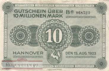 Hannover - 10 Millionen Mark (#HAN12b-Ba_VF)