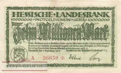 Hessen - 10 Millionen Mark (#HES04a_VF)