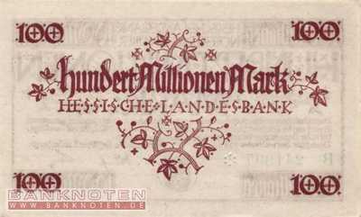 Hessen - 100 Million Mark (#HES06c-B_AU)