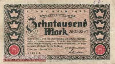Köln - 10.000  Mark (#I22_2380-12_F)