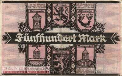 Liebenwerda - 500  Mark (#I22_2720_4b_VG)